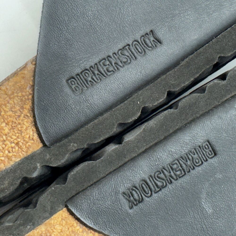 Birkenstock Florida Soft Footbed Sandal EU 40 W 9 - M 7 Black Triple Strap Slide - Picture 11 of 12